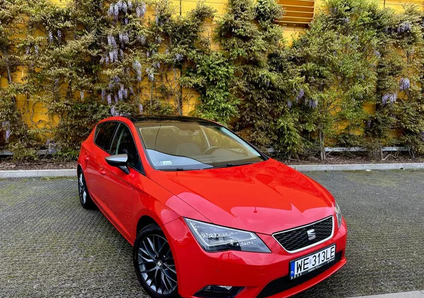 seat kujawsko-pomorskie Seat Leon cena 49900 przebieg: 134000, rok produkcji 2015 z Warszawa